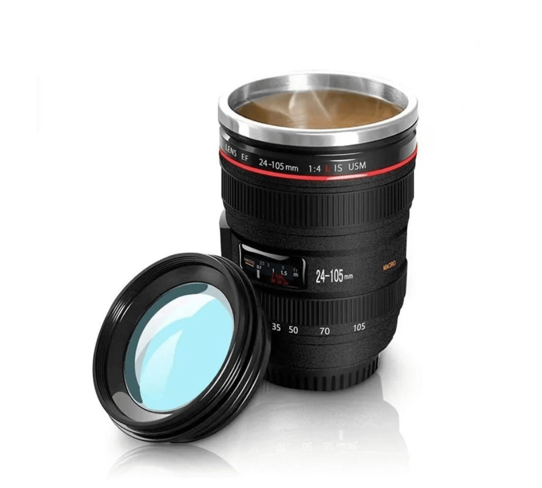 Photo lens mug